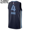 Camiseta Niños NBA Memphis Grizzlies Steven Adams 4 2022-23 Nike Icon Edition Navy Swingman